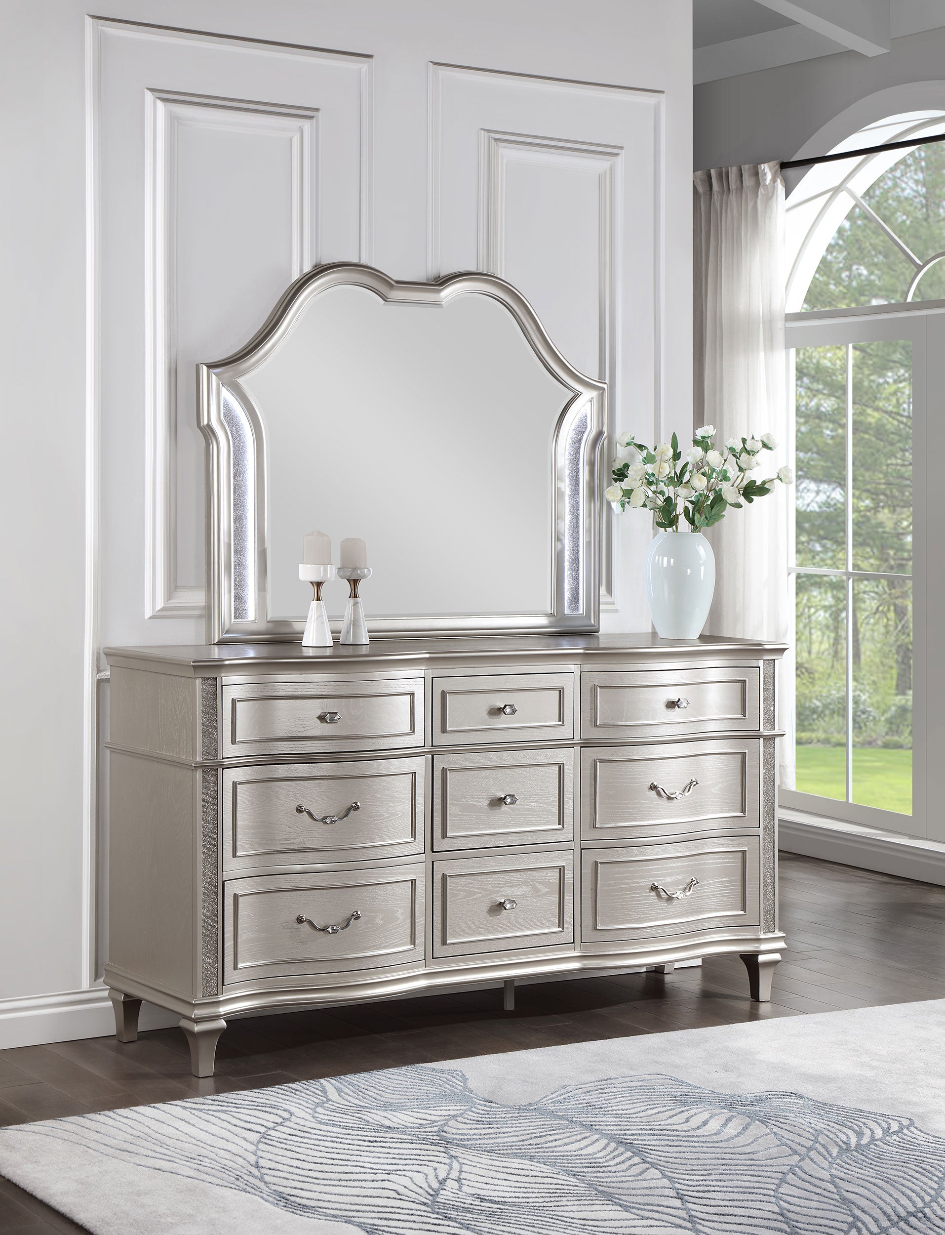 grey mirrored dresser Discover Your Home Style