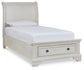 Robbinsdale Sleigh Bed with Storage
