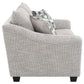 Tomkins 3-piece Boucle Upholstered Sofa Set Light Grey