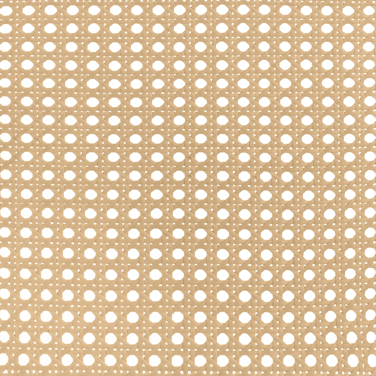 Lanewood Open Cane Webbing Metal Eastern King Bed White