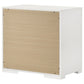 Ives 2-drawer Nightstand Bedside Table White High Gloss
