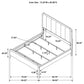 Amsbury 5-piece California King Bedroom Set Nutmeg