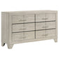 Trenton 5-piece Eastern King Bedroom Set Rustic Cream