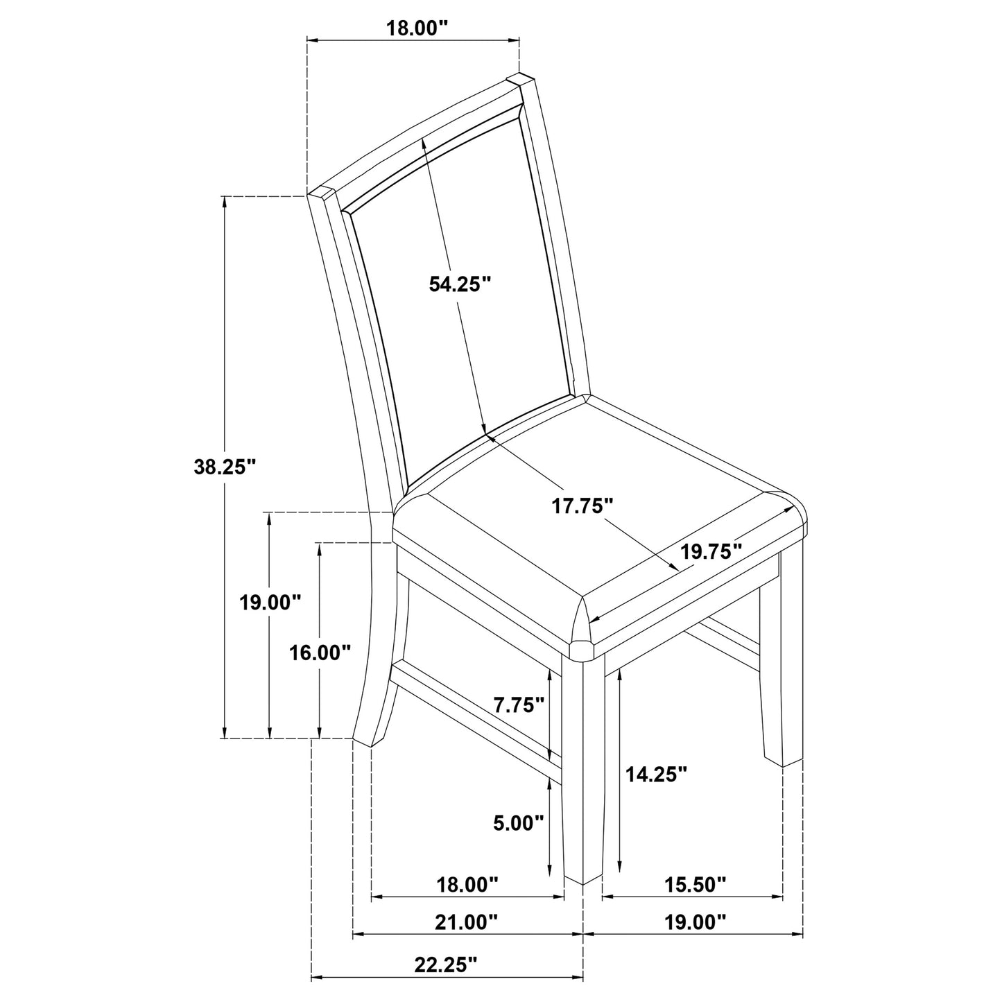 Bruner 7-piece 72-inch Rectangular Dining Set Natural Brown