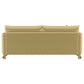 Corliss Upholstered Curved Track Arm Sofa Camel