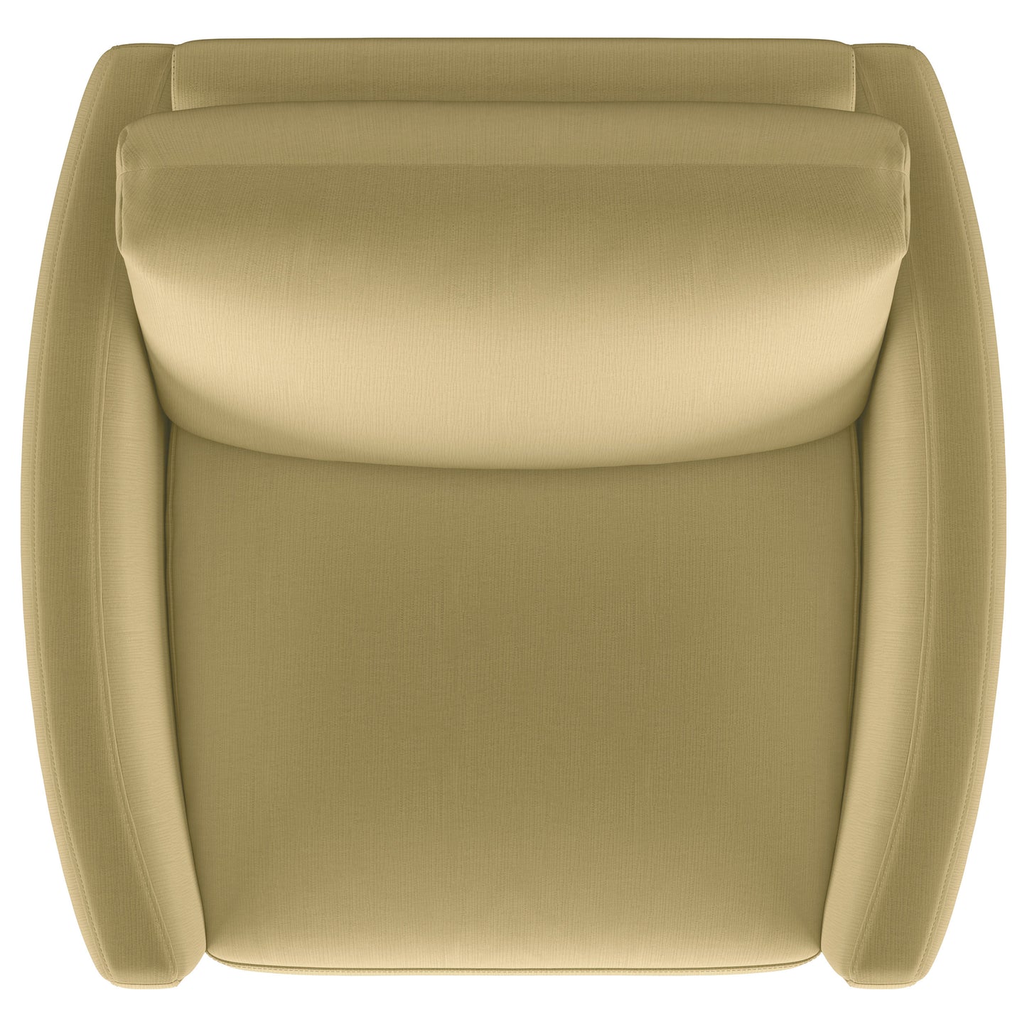 Corliss Upholstered Curved Track Arm Chair Camel