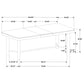 Arini 5-piece Extension Leaf Dining Table Set Sand Wash and Black