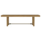 Arini 7-piece Extension Leaf Dining Table Set Sand Wash