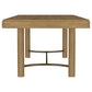 Arini 9-piece Extension Leaf Dining Table Set Sand Wash and Black