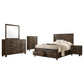 Woodmont 5-piece California King Bedroom Set Golden Brown