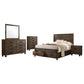 Woodmont 5-piece Queen Bedroom Set Rustic Golden Brown