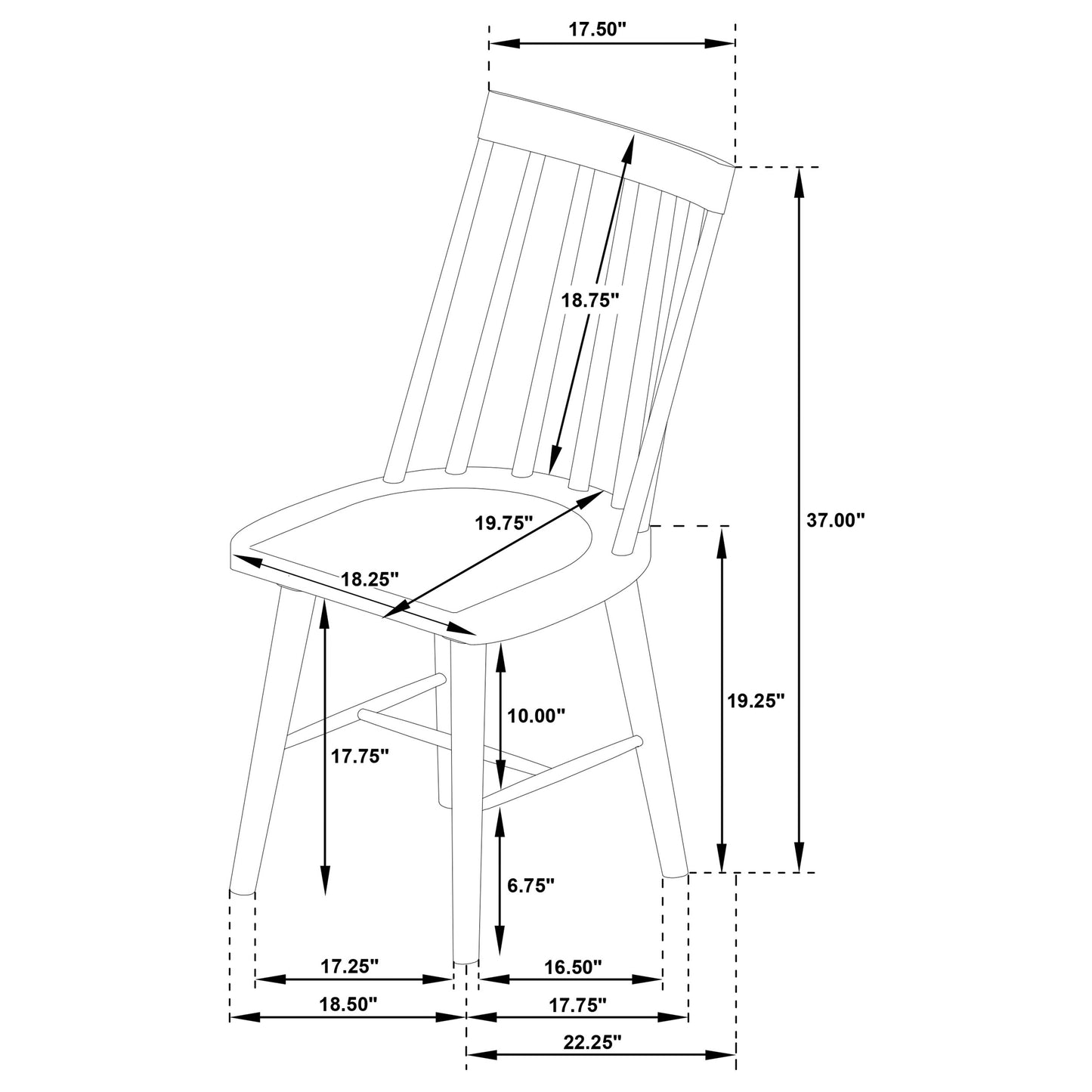Middleton 9-piece Extension Leaf Dining Set Brown and Black
