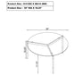 Rosalie 3-piece Round Coffee and End Table Set Grey