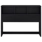 Westpark 3-piece Queen Bedroom Set Bookcase Headboard Black