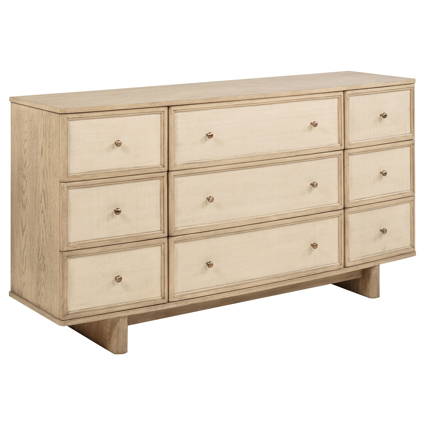 Kailani 4-piece California King Bedroom Set Beige Oak