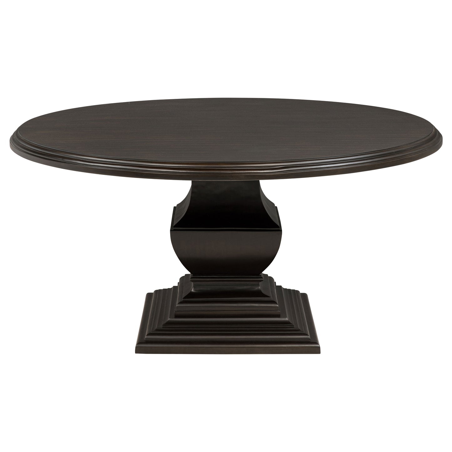 Twyla 5-piece Round Wood Dining Room Table Set Dark Cocoa
