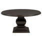 Twyla 7-piece Round Wood Dining Room Table Set Dark Cocoa