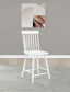 Andrews Windsor Counter Height Dining Side Chair White (Set of 2)