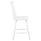 Andrews Windsor Counter Height Dining Side Chair White (Set of 2)