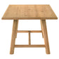 Duncan 71-inch Rectangular Wood Dining Room Table Washed Oak