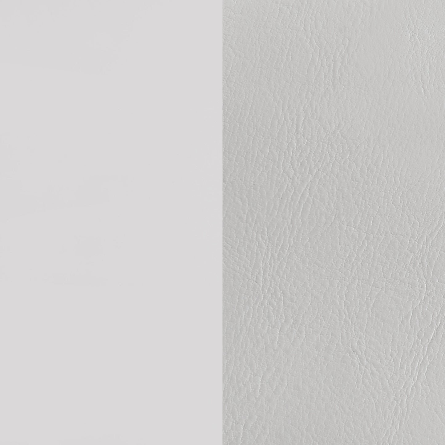 Cassia Eastern King LED Panel Bed White High Gloss