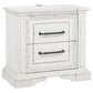 McKinney 4-piece California King Bedroom Set Vintage White