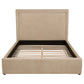Lawson 54-inch Upholstered Queen Platform Bed Light Saddle