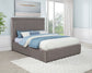 Lawson 54-inch Upholstered Queen Platform Bed Mushroom