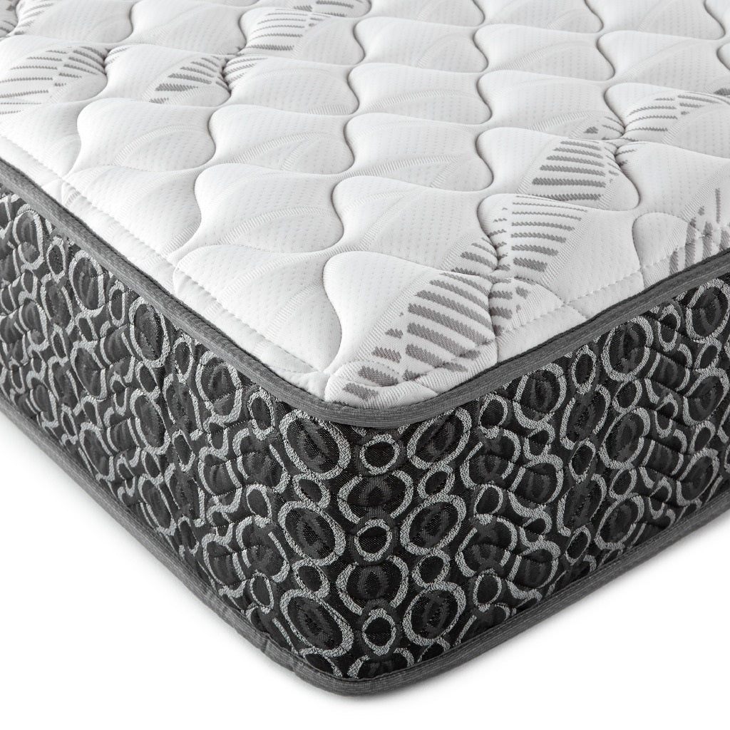 Hayes California King Firm Tight Top Hybrid Mattress White