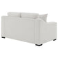 Ashlyn 2-piece Upholstered Track Arm Sofa Set Sand