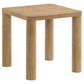 Castlewood 2-piece Cocktail Coffee Table Set Light Oak