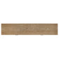 Brenham 79-inch 4-door TV Stand Media Console Washed Oak