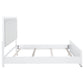 Gracemont 57-inch Eastern King Panel Bed Grey and White