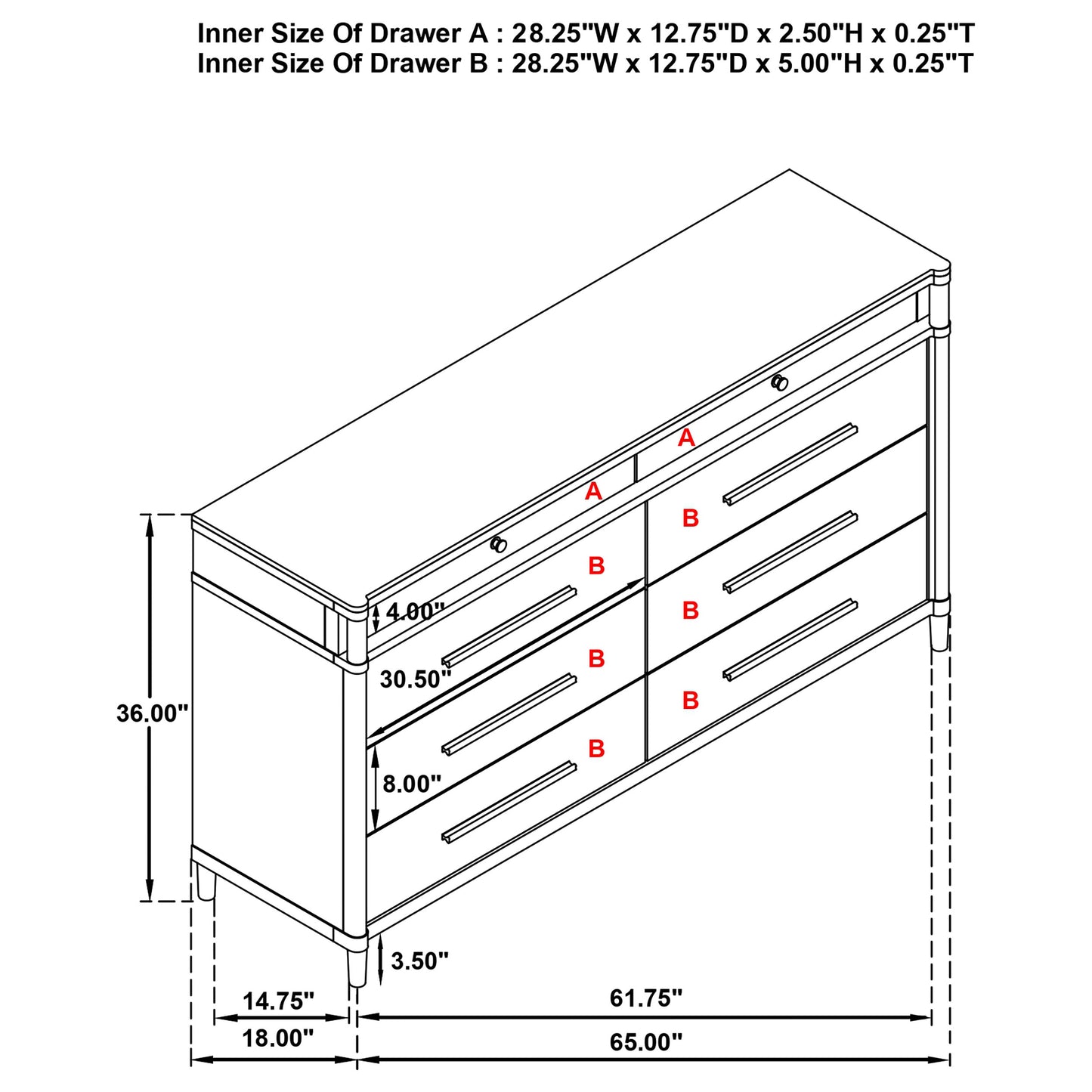 Gracemont 5-piece Queen Bedroom Set White