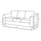 Salizar 2-piece Upholstered Flared Arm Sofa Set Sand