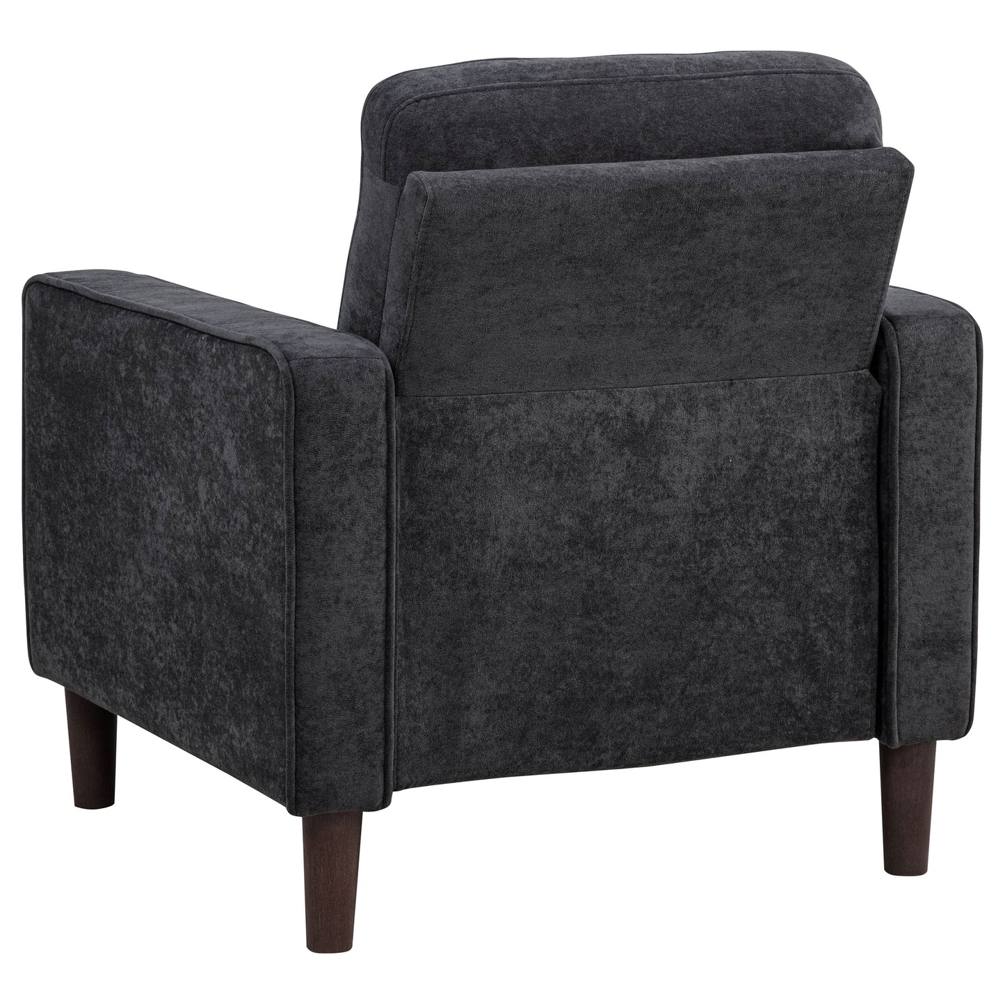Bowen II 3-piece Upholstered Track Arm Sofa Set Steel Grey