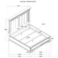 McKinney 4-piece Queen Bedroom Set Vintage White