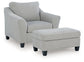 Willarae Chair and Ottoman