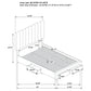 Wheatland 4-drawer Upholstered Queen Storage Bed Light Brown
