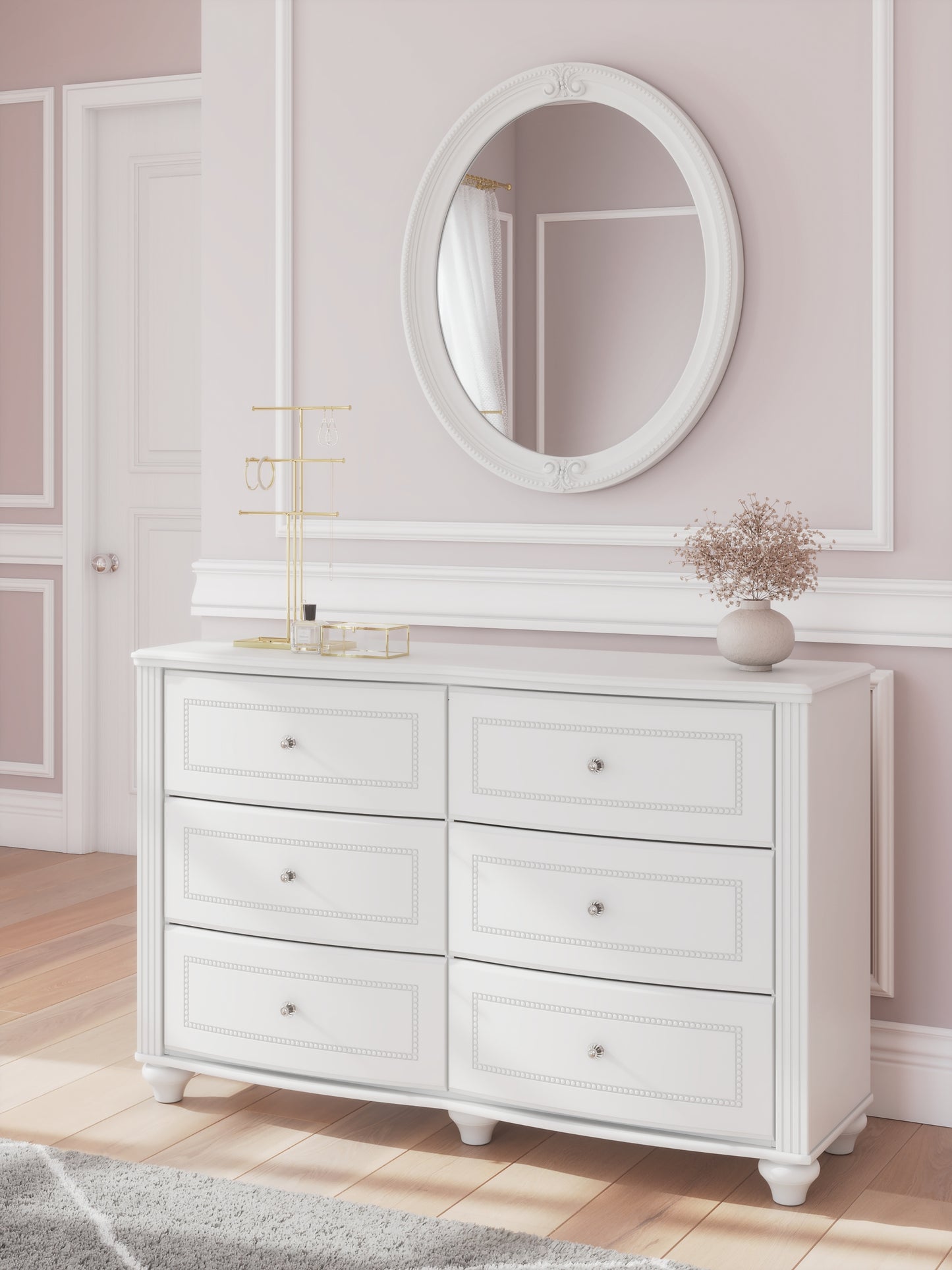 Kozlani Dresser and Mirror