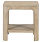 Solano 2-piece Square Coffee Table Set Weathered Mango
