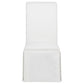 Shawna Upholstered Skirted Side Chair White (Set of 2)