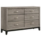 Valen Four-piece Full Bedroom Set Light Taupe