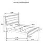 Valen Five-piece Queen Bedroom Set Light Taupe