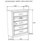 Atlas 5-piece Eastern King Bedroom Set Dark Oak