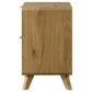 Bennett 2-drawer Bedroom Nightstand Bedside Table Light Oak