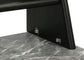 Besler 47-inch SmartTop Writing Desk with Shelf Grey Stone and Black