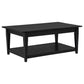 Lindenton 2-piece Wood Lift-Top Coffee and End Table Set Black