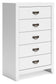 Binterglen Queen Panel Bed, Dresser, Mirror, Chest and Nightstand