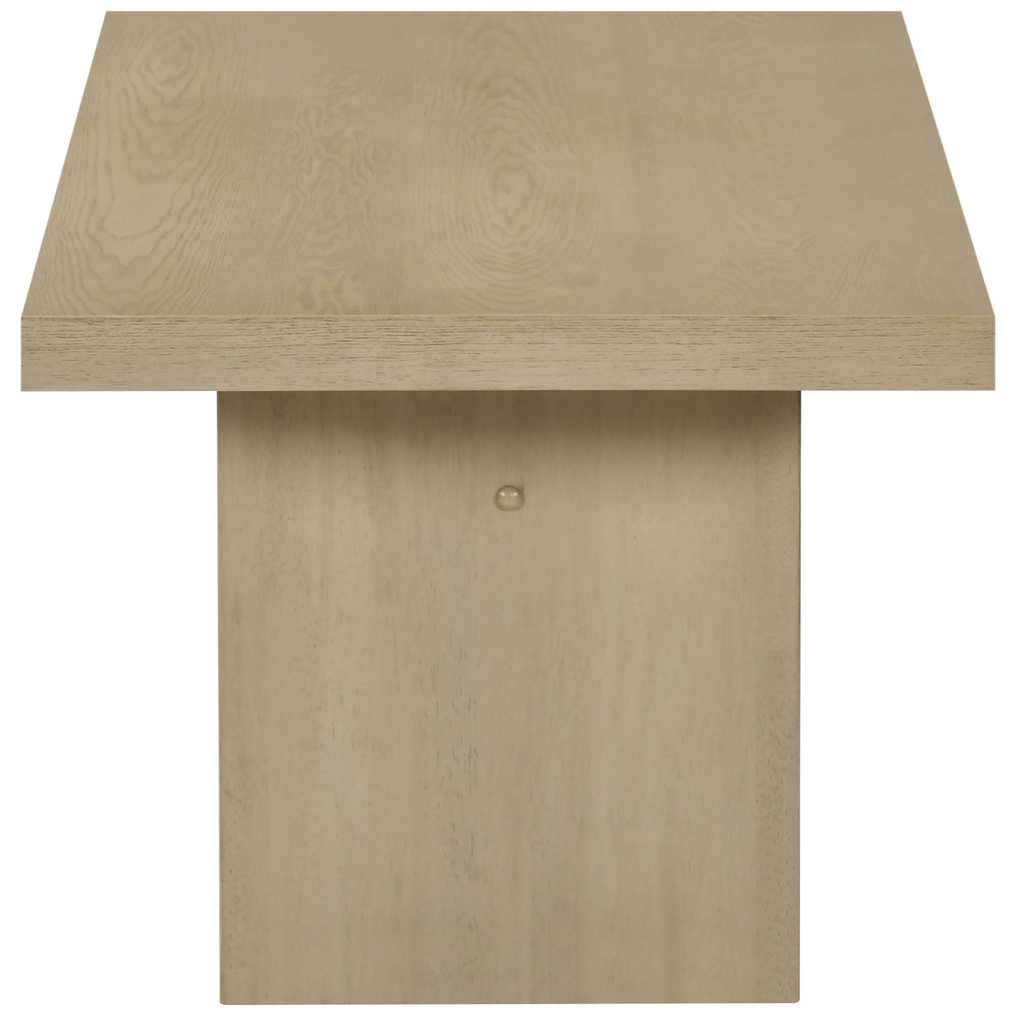Decker Square Occasional Side End Table Natural Oak